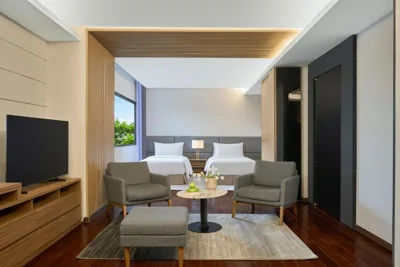 Studio Deluxe Twin — Oakwood Hotel & Apartments Saigon
